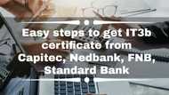 Easy steps to get an IT3b certificate from Capitec, Nedbank, FNB, Standard Bank