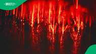 Rare phenomenon caught on camera over France in night sky video