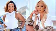 Soft life and legs for days: Boity shows off all Gucci outfit, looking like flames