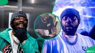 DJ Maphorisa flaunts wads of British Pounds in new video, SA reacts: "Sars will come for him"