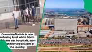 "What's Going On": Video Showing Group Denying Hospital Entry to Alleged SA Citizen Causes a Stir
