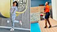 Makhadzi rocks the stage in London, Mzansi reacts to video of her performance: "I thought this was Beyoncé"