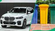 Living in luxury: BMW X5 tows rubbish bin, leaves netizens envious