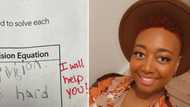 Mzansi applauds teacher’s unique approach to helping a child struggling with maths homework