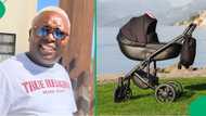 Creative dad turns baby stroller into cooler, netizens in stitches: "Dankie broer for the idea"