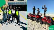 "The boys are blessed": Limpopo cyclists live their best lives in Cape Town, SA touched