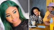 Babes Wodumo takes over Mampintsha's WhatsApp and updates statuses, Mzansi livid