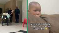 Little boy breaks 2nd TV with clothes hanger, parents speechless