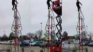 Man rides world’s tallest bicycle, enters Guinness World Records with his unique contraption