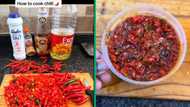 Mzansi man shares how to cook hot and spicy chilli at home with 5 simple ingredients, netizens impressed