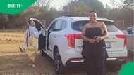 Women in Haval owners' club introduce themselves alongside their cars in TikTok video
