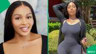 Tebogo Thobejane flaunts curves at the gym, Mzansi reacts: "It's clear that you don't work out"