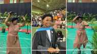 Overjoyed mama beams with pride as son collects degree during UKZN graduation ceremony, Mzansi moved