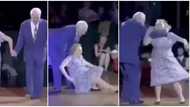 Elderly husband and wife bust moves that has social media going cray