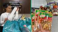 TikTok video of Checkers groceries over R2k excluding meat in haul leaves Mzansi asking where the rest is: "That's it?"