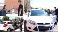 Random student gets gifted a brand new car, cash out of the blue in amazing clip