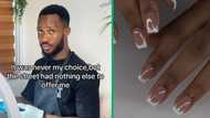 Johannesburg male nail technician shares humbling journey, SA touched: "You are so talented"