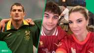 Late Joost Van Der Westhuizen’s wife ecstatic as son takes her out for dinner, SA hails him