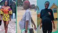 Beautiful lady who was a hot baddie changes in physical appearance after getting pregnant