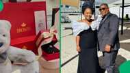 Mzansi wife upgrades from R7K ring to a stunning Browns Jewellers one after 11 years of marriage