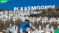 SA farm attack victims head to Washington for vigil where 3,000 white crosses will honour the dead