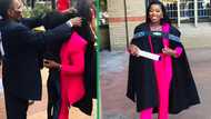 Varsity student appreciates supportive uncle on graduation day in video