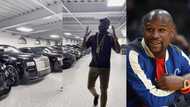 Floyd Mayweather flaunts expensive garage, Claims he has at least 100 cars