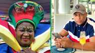 Mama Joy addresses Robert Marawa lookalike claims with hilarious side-by-side photos: "Look closely"