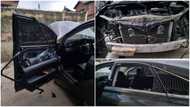 Thieves enter man's compound, loose many parts of his car, take them away, photos stir anger online