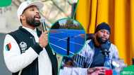 Sizwe Dhlomo flaunts new fancy multi-sport court, SA questions: "What is it that you don't have?"