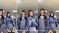 Stunning Curro pupils with gorgeous lace wigs and braids dance to amapiano in viral video, Mzansi in awe