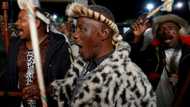 Thousands gather to fete South Africa's new Zulu king
