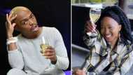 Somizi Mhlongo shares thoughts on Uncle Waffles after meeting her for the 1st time: "What a sweet humble lady"