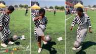 Soweto diski gogo goes viral for soccer juggling skills, TikTok video gets 1.2 million views