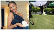 Lady finally gets married to lover months after shooting her shot online