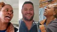 SA domestic worker vs boss: Man gets told off by sassy employee after bothering her during work, "I am busy, I will beat you"