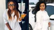 Sithelo Shozi catches heat for past infidelity with her baby daddy’s ex-wife Thandeka Sibiya stirring the pot