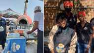 Mzansi woman started roadside wood fire pizza joint that is now booming, SA citizens inspired by her hustle