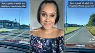 SA lady living in New Zealand shares peak of their neat neighbourhood, Mzansi surprised there's no potholes