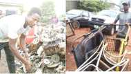 Graduate with Master's degree collects scrap for a living, describes his journey
