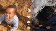 TikTok video of baby in dirt makes Mzansi believe he is miner in the making: "Zama Zama vibes"