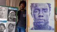 Talented artist showed off his drawings of some of Mzansi's popular celebs, SA stans: "Wow! Excellent indeed"