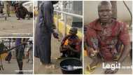 Physically challenged man who hustles on busy street to feed family goes viral