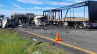 Accident on N1 in Free State, 1 truck driver dead and another seriously injured