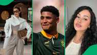 Sacha Feinberg-Mngomezulu shows Sarah Langa some love amid cheating rumours with Cape Town model