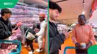 Big Man KG surprises shopper with 30-second trolley dash