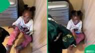 Toddler rejects Bafana Bafana jersey and demands the Kaizer Chiefs one from her mom