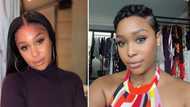 Minnie Dlamini cuts off all her hair and rocks new look, fans love the new style