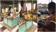 Son advertises mum’s plantain business online, photos go viral
