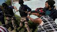 South African township resists police over illegal power cables